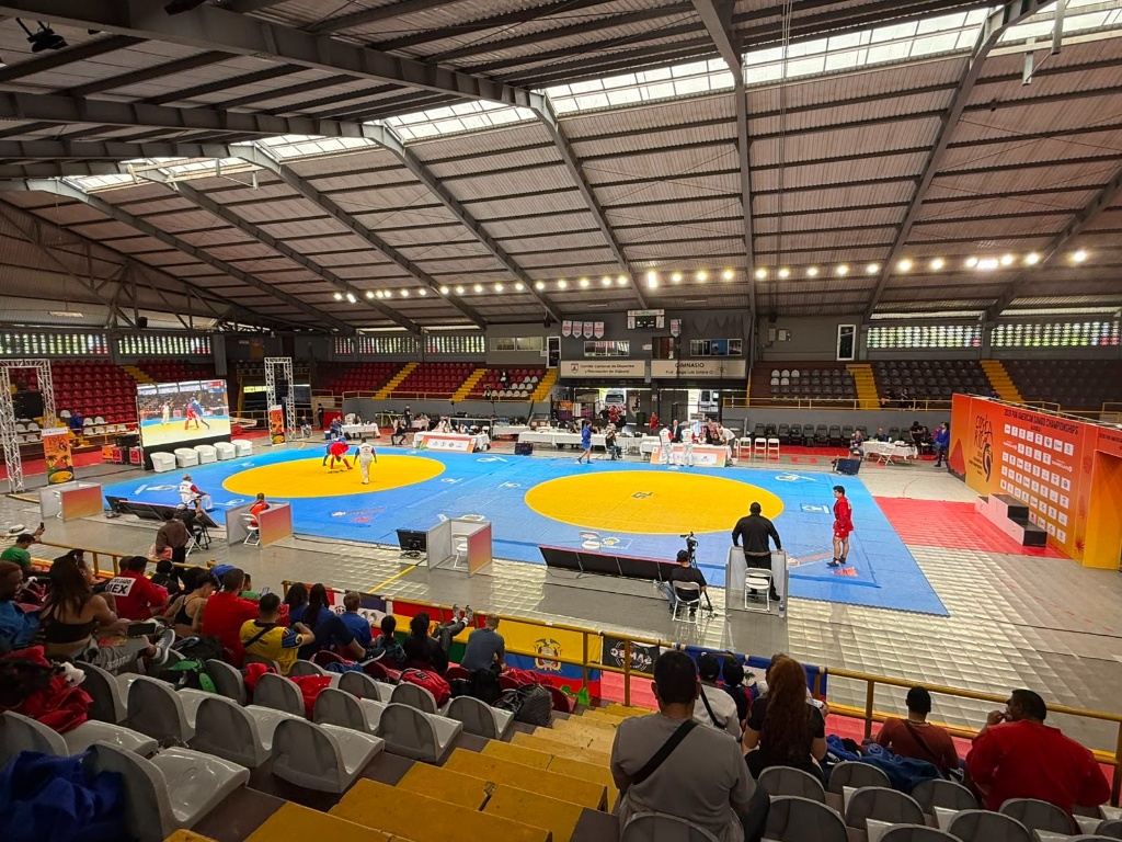 Poster Oficial do Pan-Americano de Sambo 2026 na Costa Rica